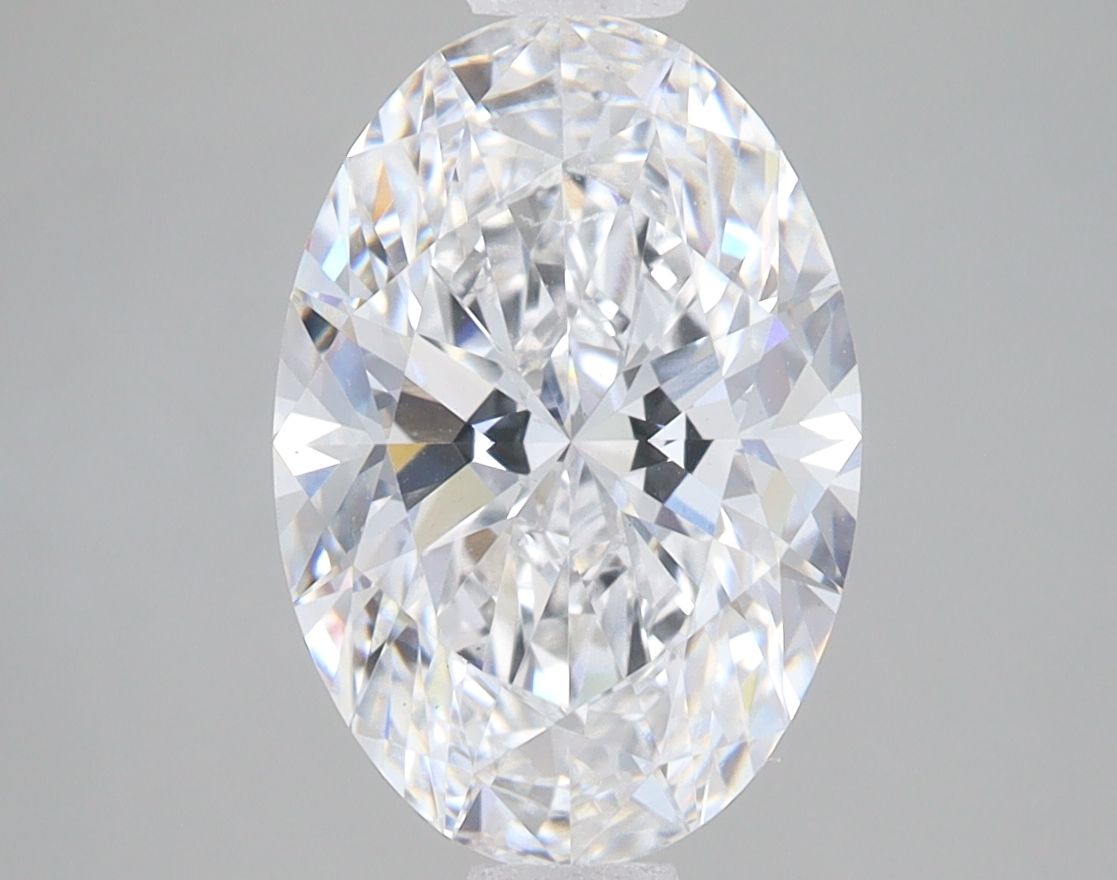 3.09 ct. oval Lab Grown Diamond front image