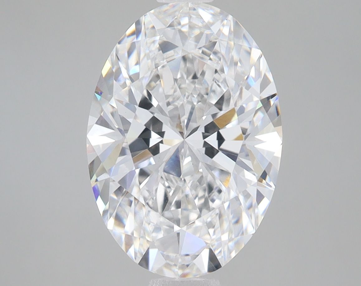 3.58 ct. oval Lab Grown Diamond front image