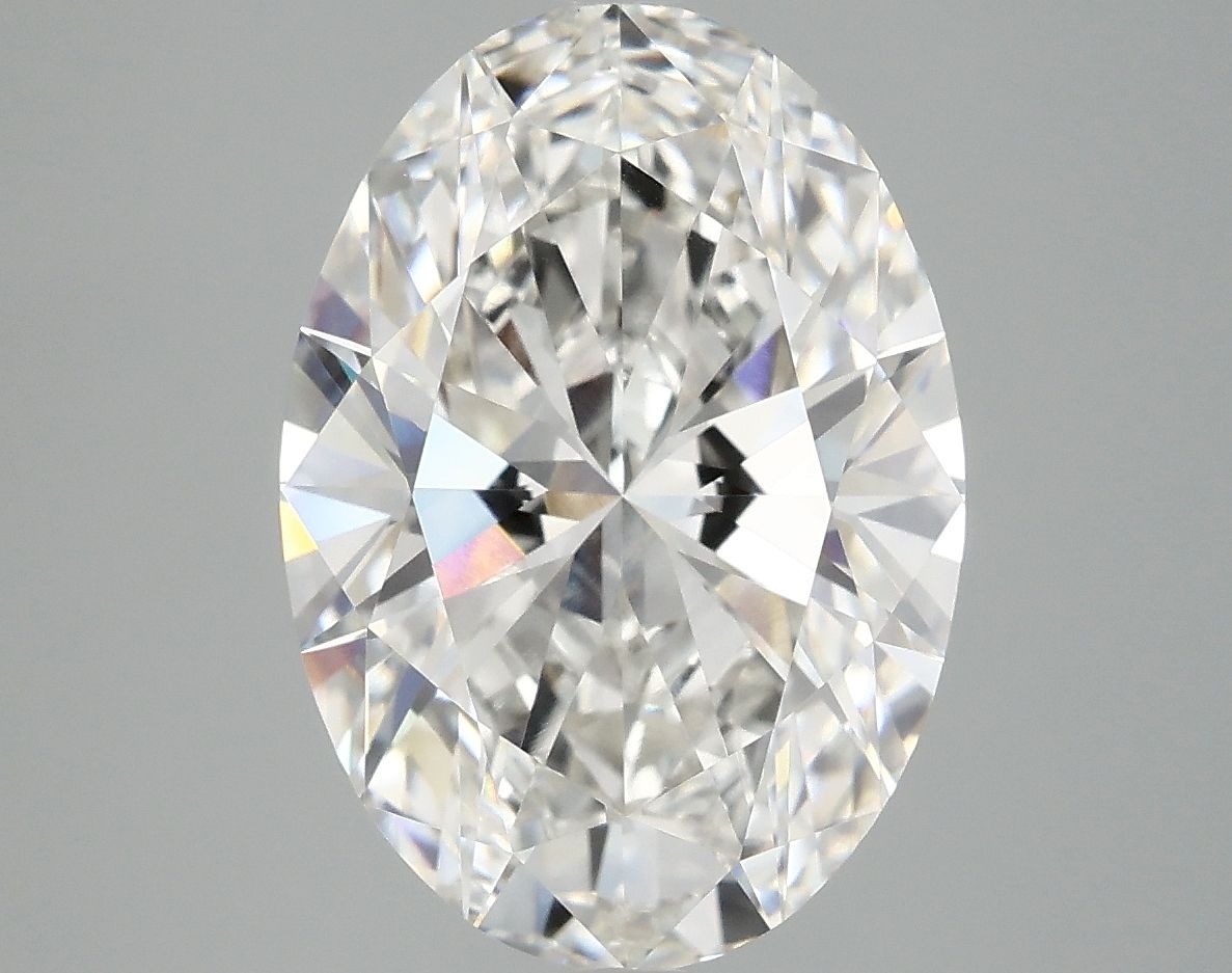 4.58 ct. oval Lab Grown Diamond front image