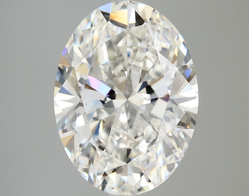 4.02 ct. oval Lab Grown Diamond front image