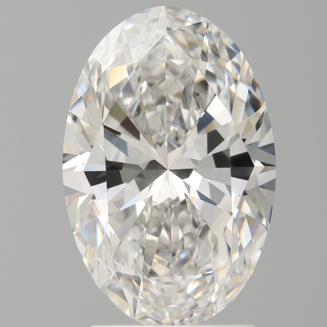 2.58 ct. oval Lab Grown Diamond front image