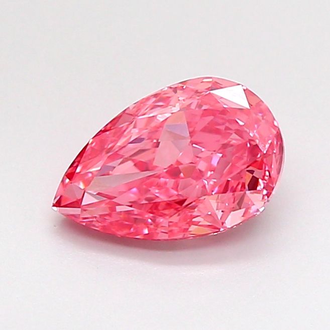1.06 CT Fancy Vivid Pink PEAR