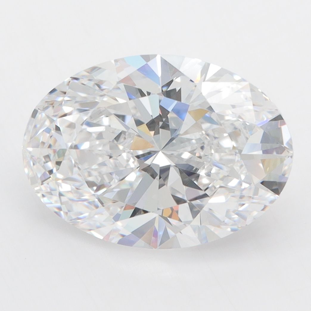 4.08 ct. oval Lab Grown Diamond front image