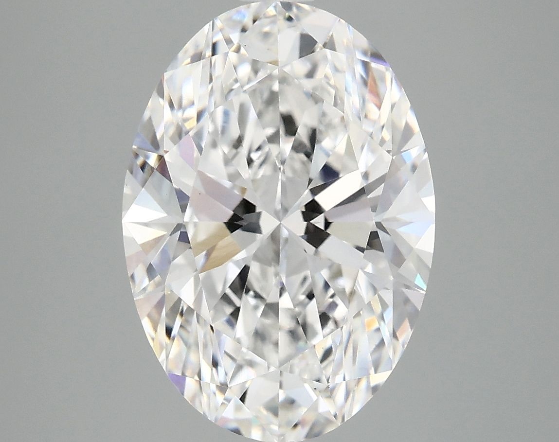 4.87 ct. oval Lab Grown Diamond front image