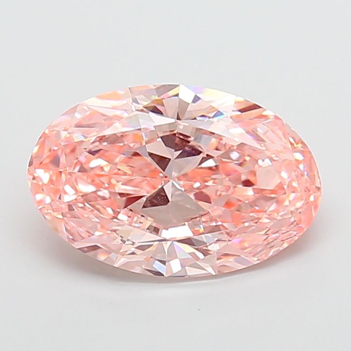 5.02 ct. oval Lab Grown Diamond front image