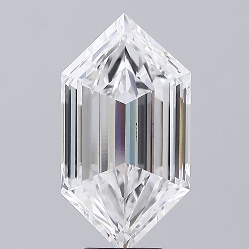 5.11 ct lab-grown Hexagonal Diamond