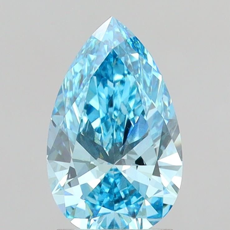 1.9 CT Fancy Vivid Blue PEAR