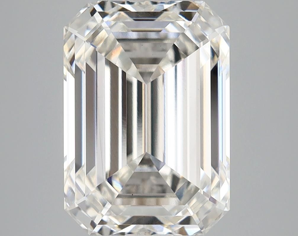 4.47 ct. emerald Lab Grown Diamond front image
