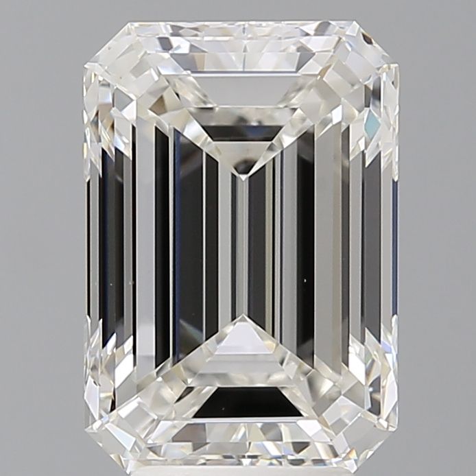 5.04 ct. emerald Lab Grown Diamond front image