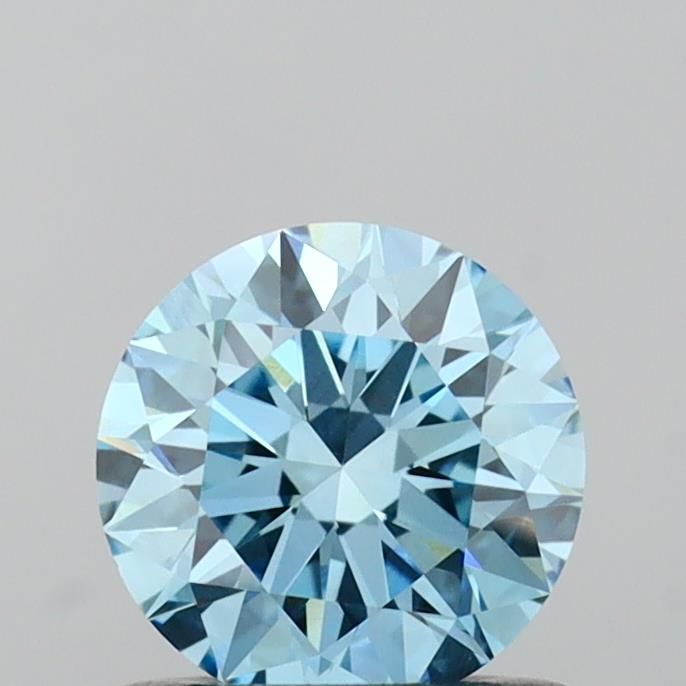 0.72 CT Fancy Vivid Blue ROUND