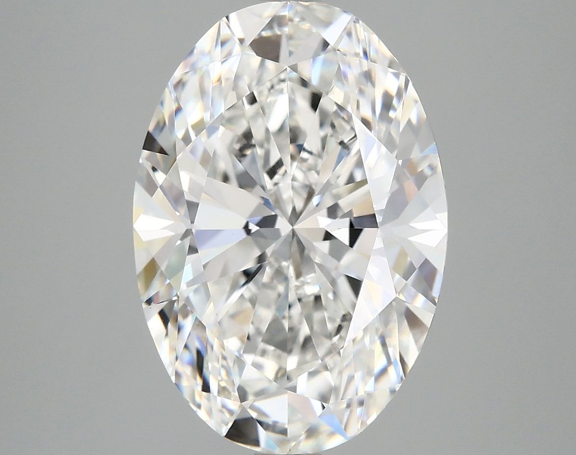 5.02 ct. oval Lab Grown Diamond front image