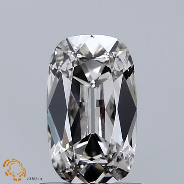 1 ct lab-grown Cushion brilliant Diamond