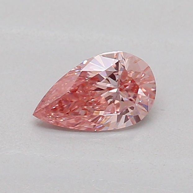 0.21 CT Fancy Intense Pink PEAR