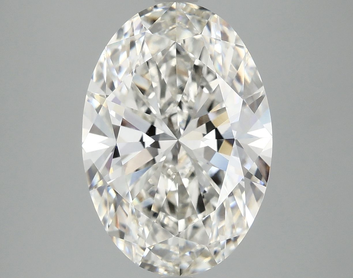 5.09 ct. oval Lab Grown Diamond front image