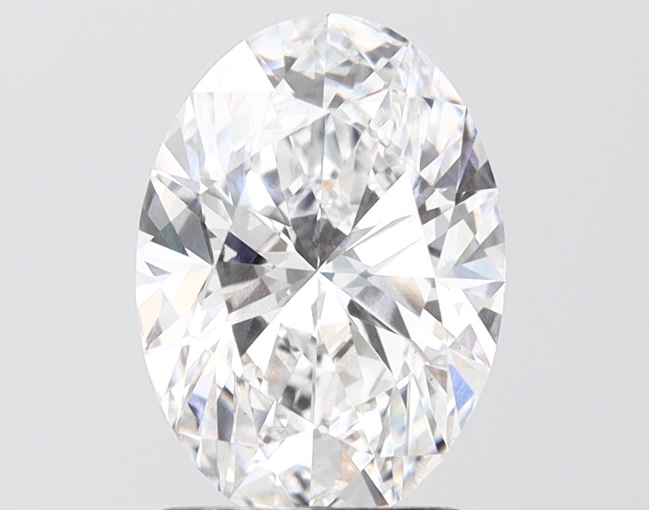 2.82 ct. oval Lab Grown Diamond front image