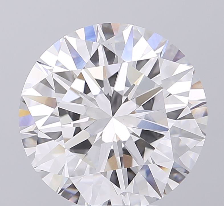 5.55 ct. round Lab Grown Diamond front image