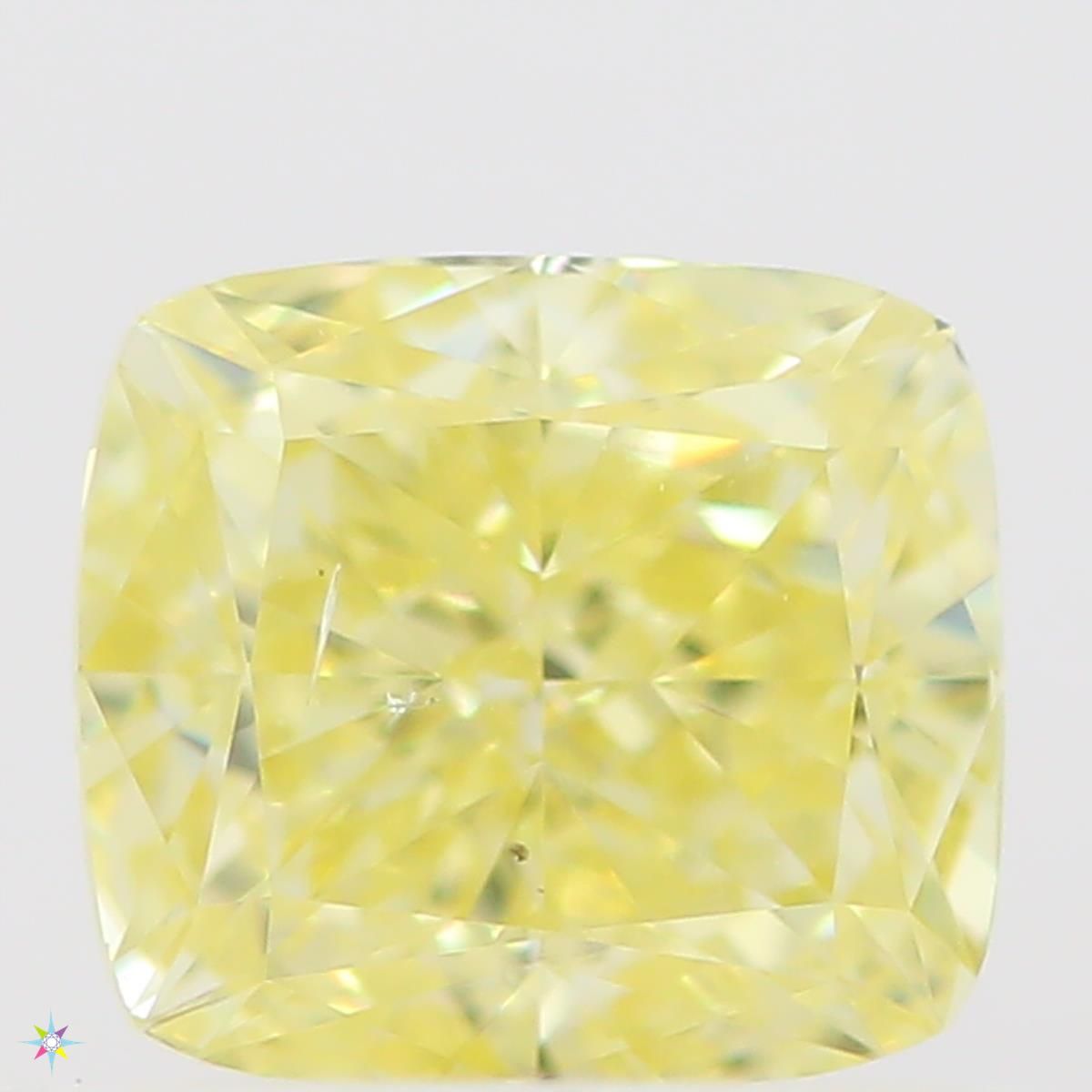 Diament 0.5 ct Fancy Intense Yellow/SI1