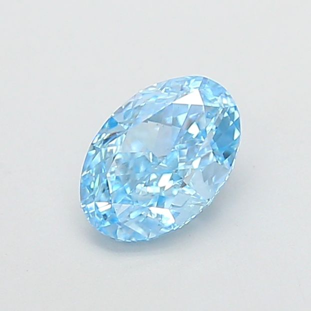 1.3 CT Fancy Vivid Blue OVAL