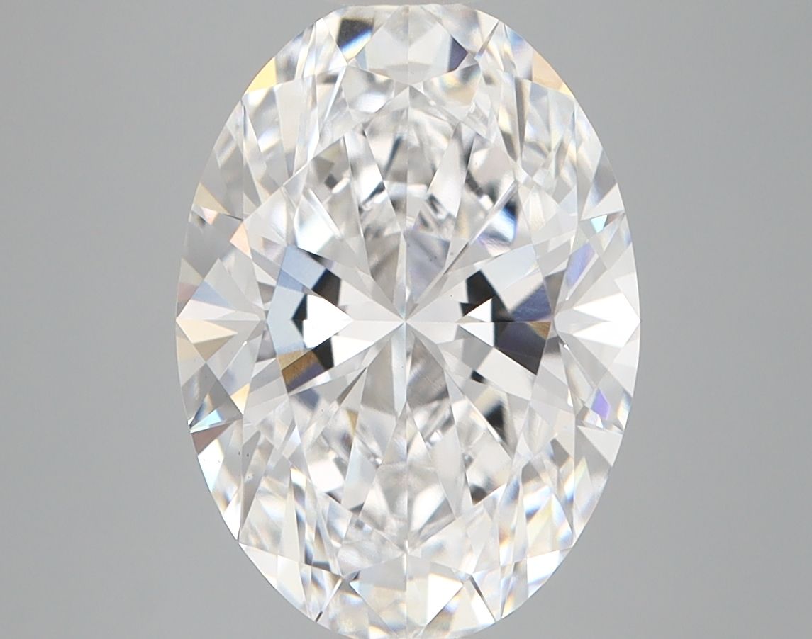 4.08 ct. oval Lab Grown Diamond front image