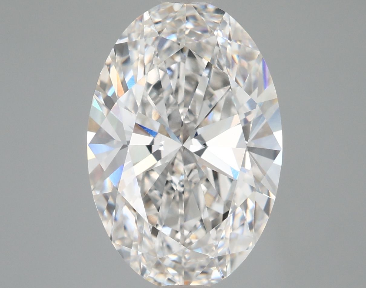 5.05 ct. oval Lab Grown Diamond front image