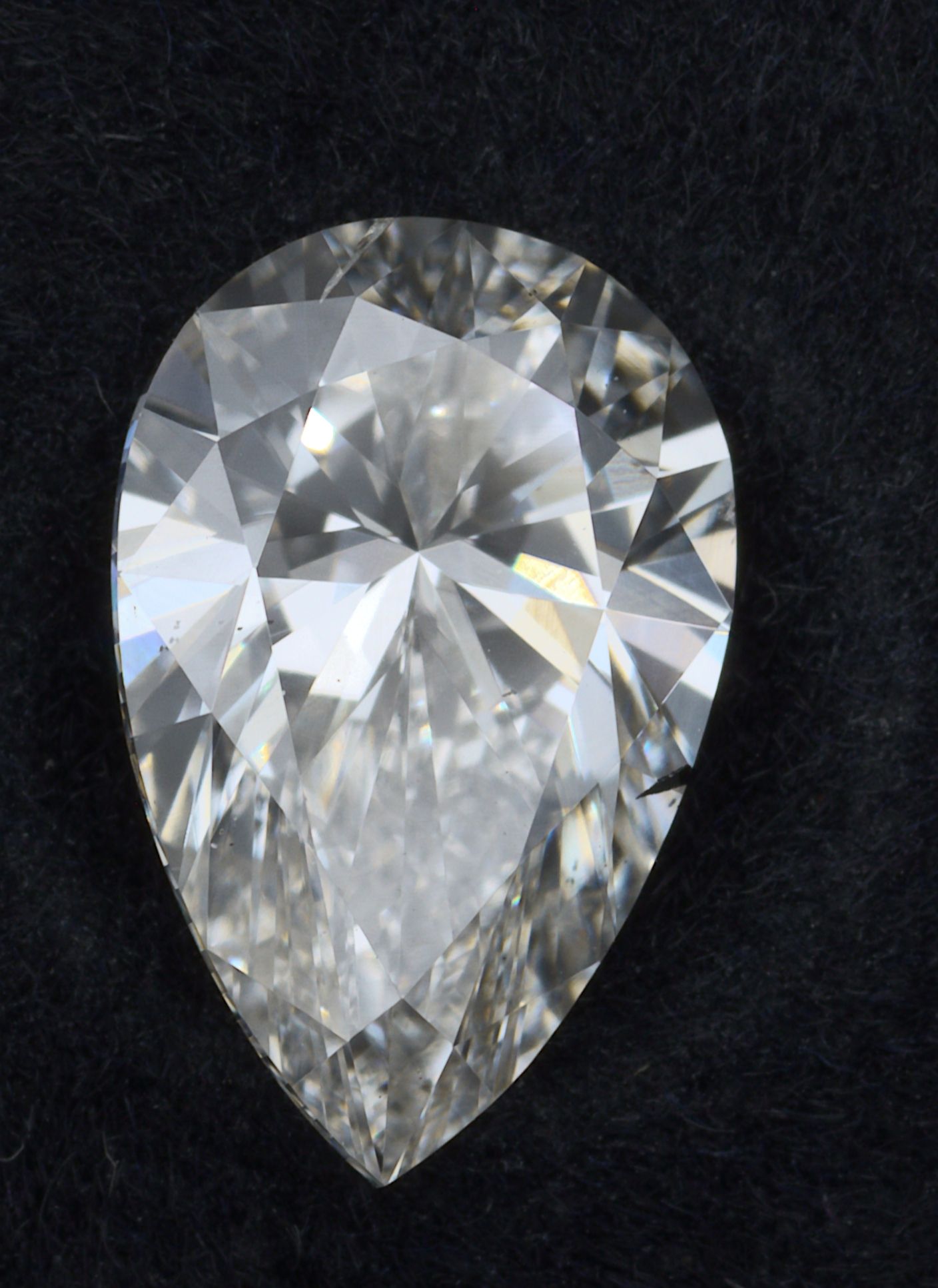 0.70 ct. pear Lab Grown Diamond front image
