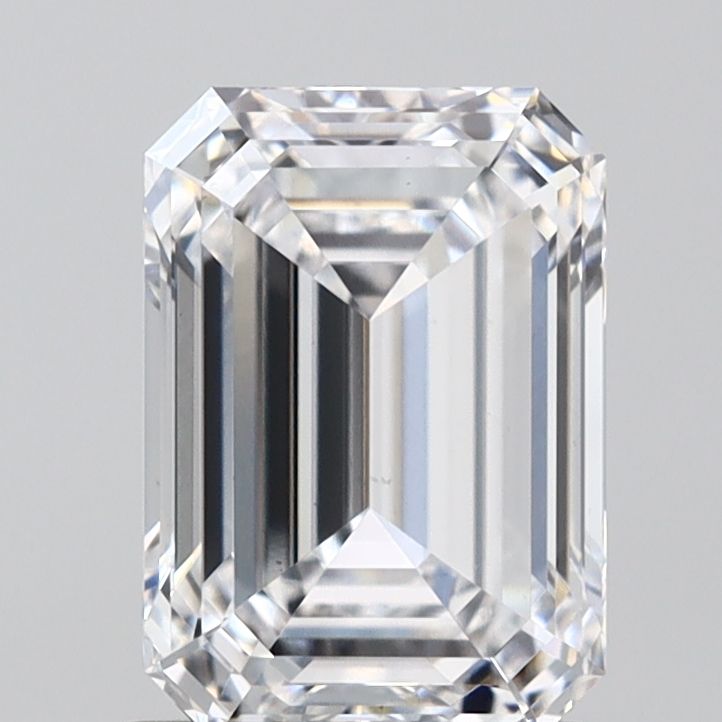 1.58 ct. emerald Lab Grown Diamond front image