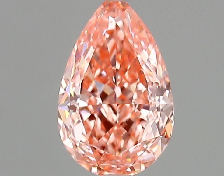 1.34 CT Fancy Vivid Pink PEAR