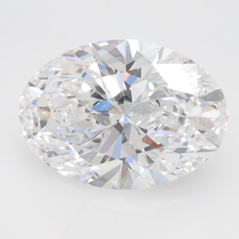 2.08 ct. oval Lab Grown Diamond front image