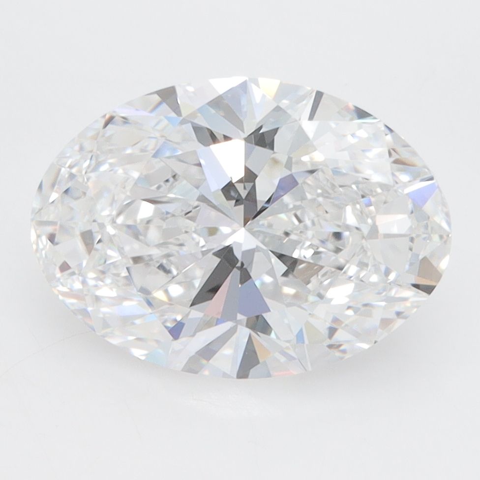3.07 ct. oval Lab Grown Diamond front image