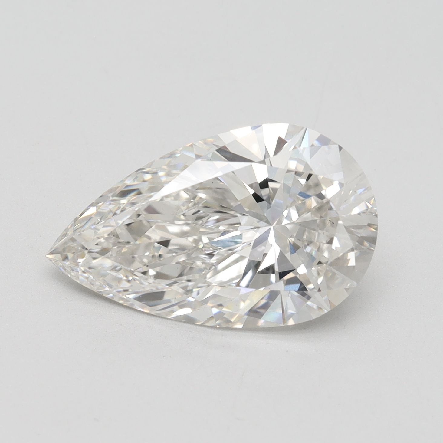 4.09 ct. pear Lab Grown Diamond front image