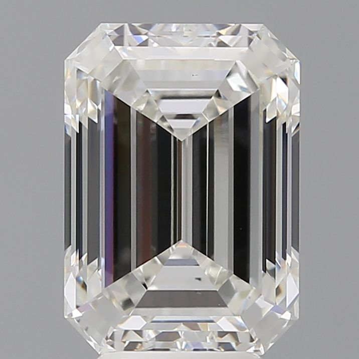 5.40 ct. emerald Lab Grown Diamond front image