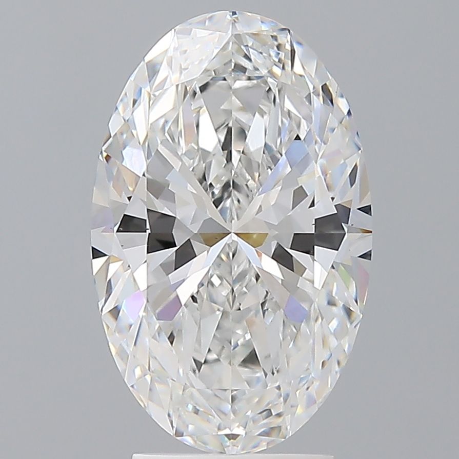 3.58 ct. oval Lab Grown Diamond front image