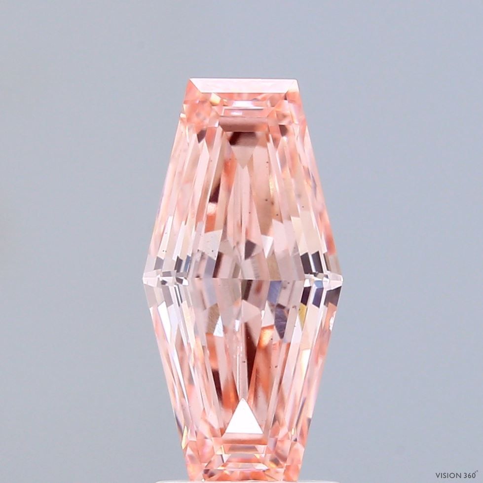 2.53 ct lab-grown Hexagonal Diamond