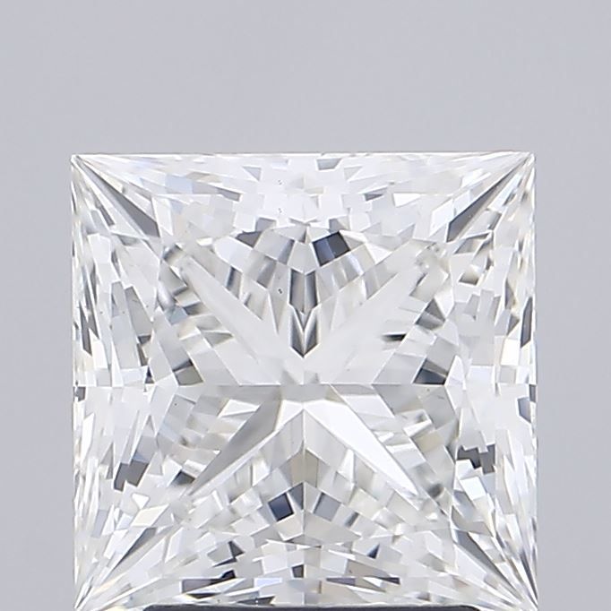 3.06 ct. princess Lab Grown Diamond front image