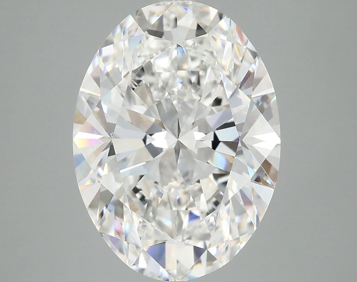 5.04 ct. oval Lab Grown Diamond front image