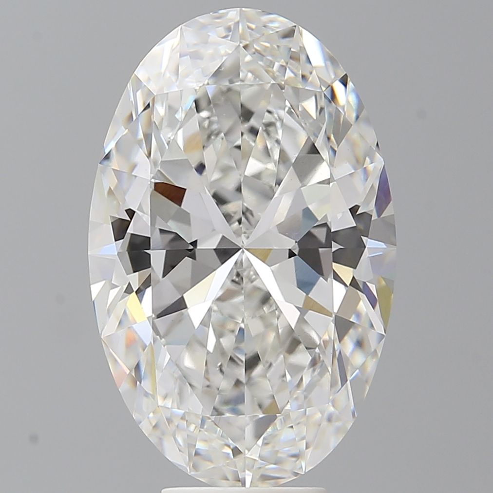 8.10 ct. oval Lab Grown Diamond front image