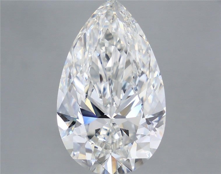 7.02 ct. pear Lab Grown Diamond front image