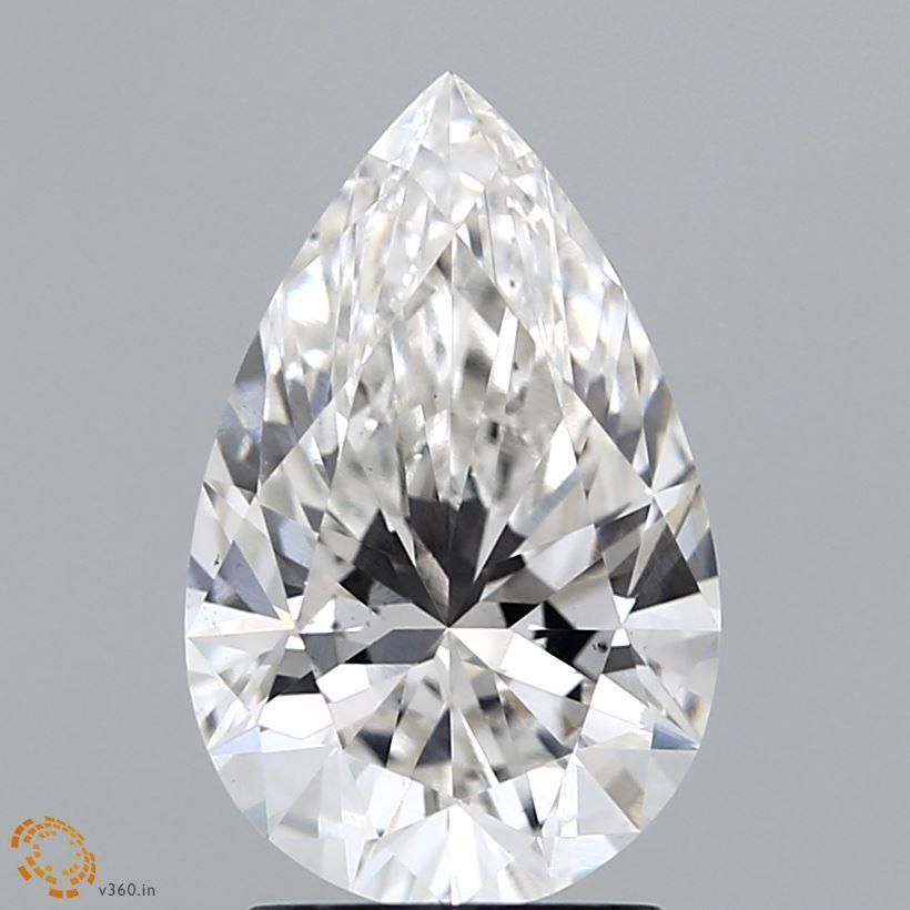 2.26 ct. pear Lab Grown Diamond front image