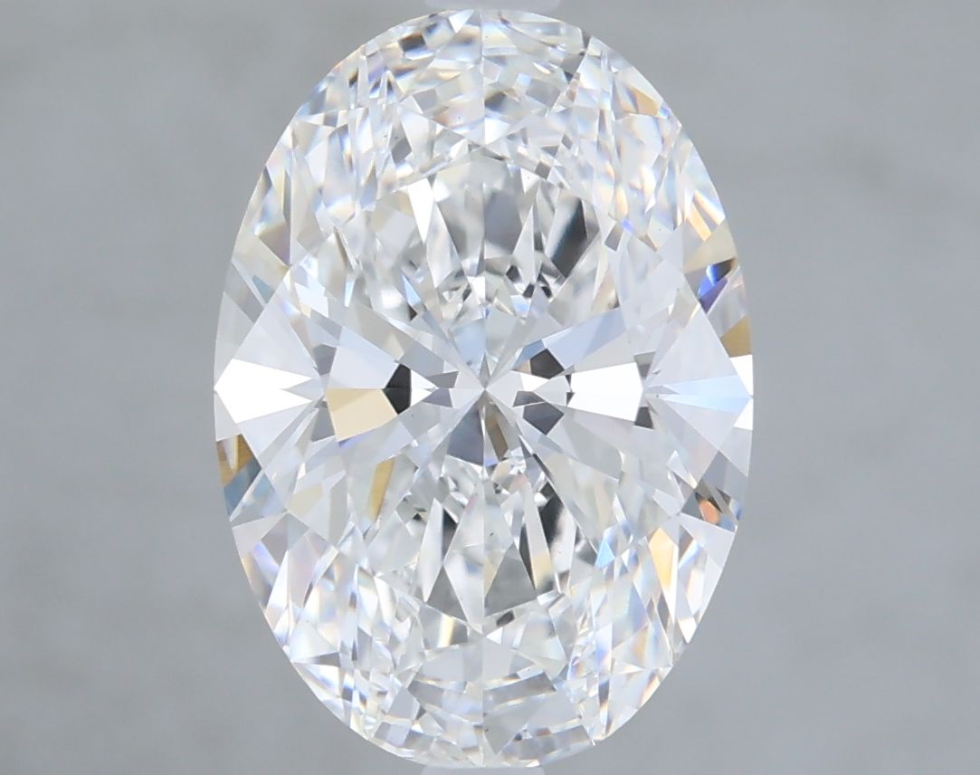 3.08 ct. oval Lab Grown Diamond front image