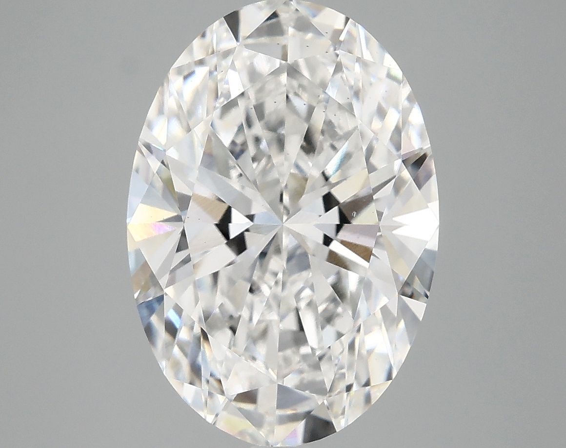 5.01 ct. oval Lab Grown Diamond front image
