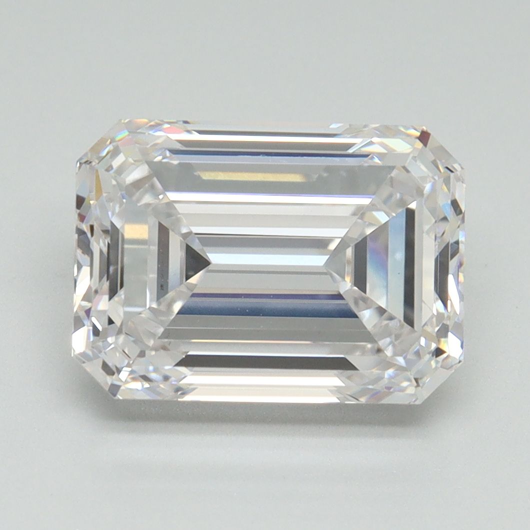4.14 ct. emerald Lab Grown Diamond front image