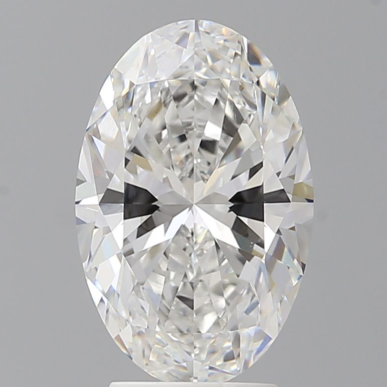 3.60 ct. oval Lab Grown Diamond front image