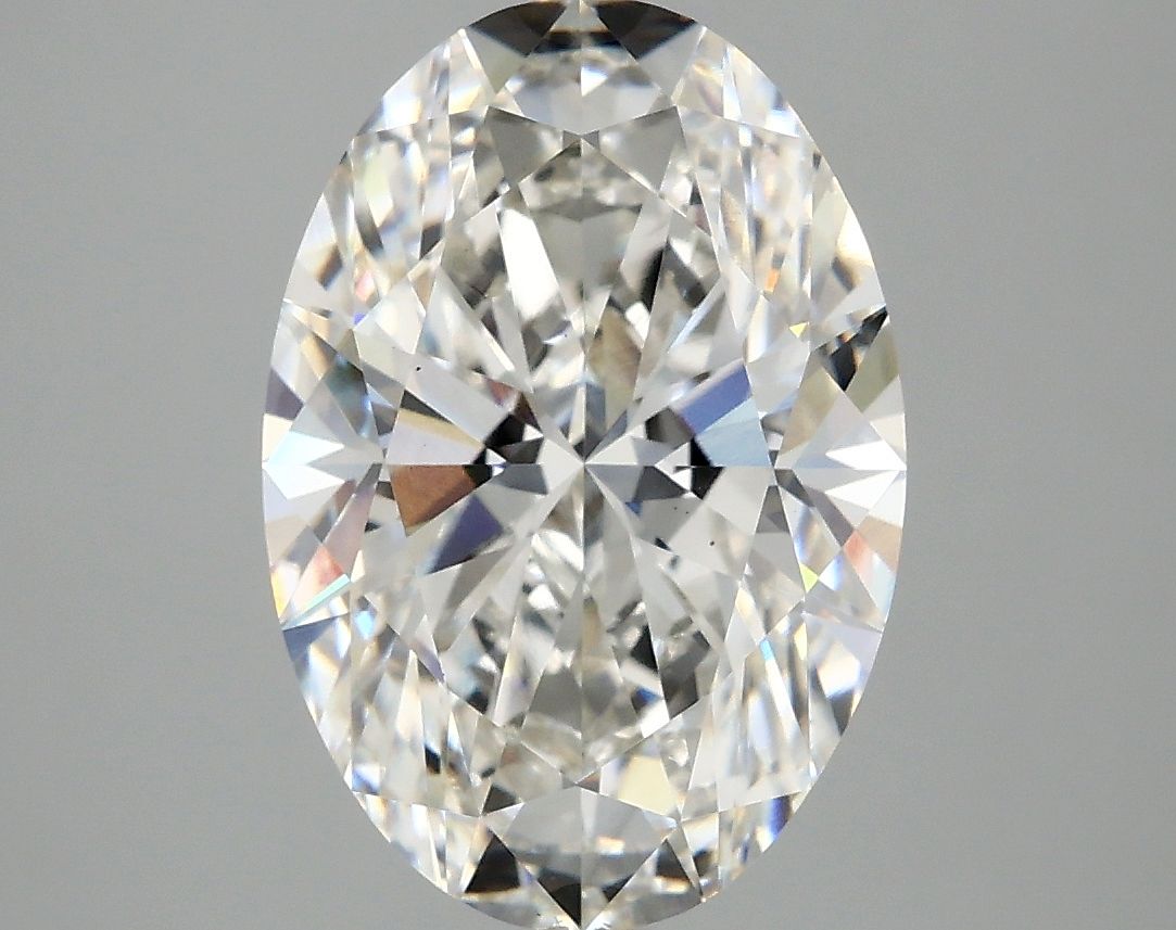 4.08 ct. oval Lab Grown Diamond front image