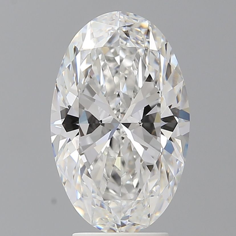4.08 ct. oval Lab Grown Diamond front image