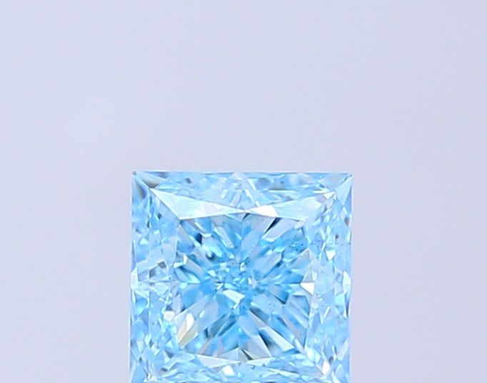 1.07 CT Fancy Vivid Blue PRINCESS