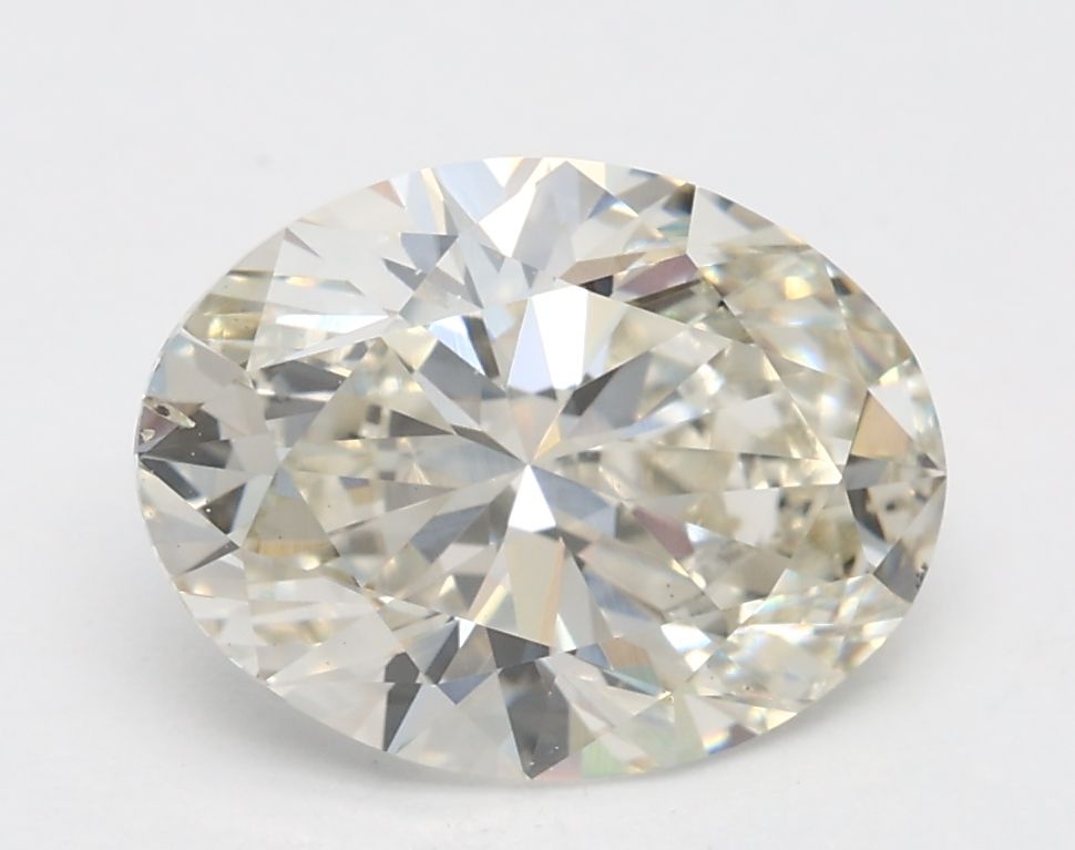 2.01 ct. oval Lab Grown Diamond front image