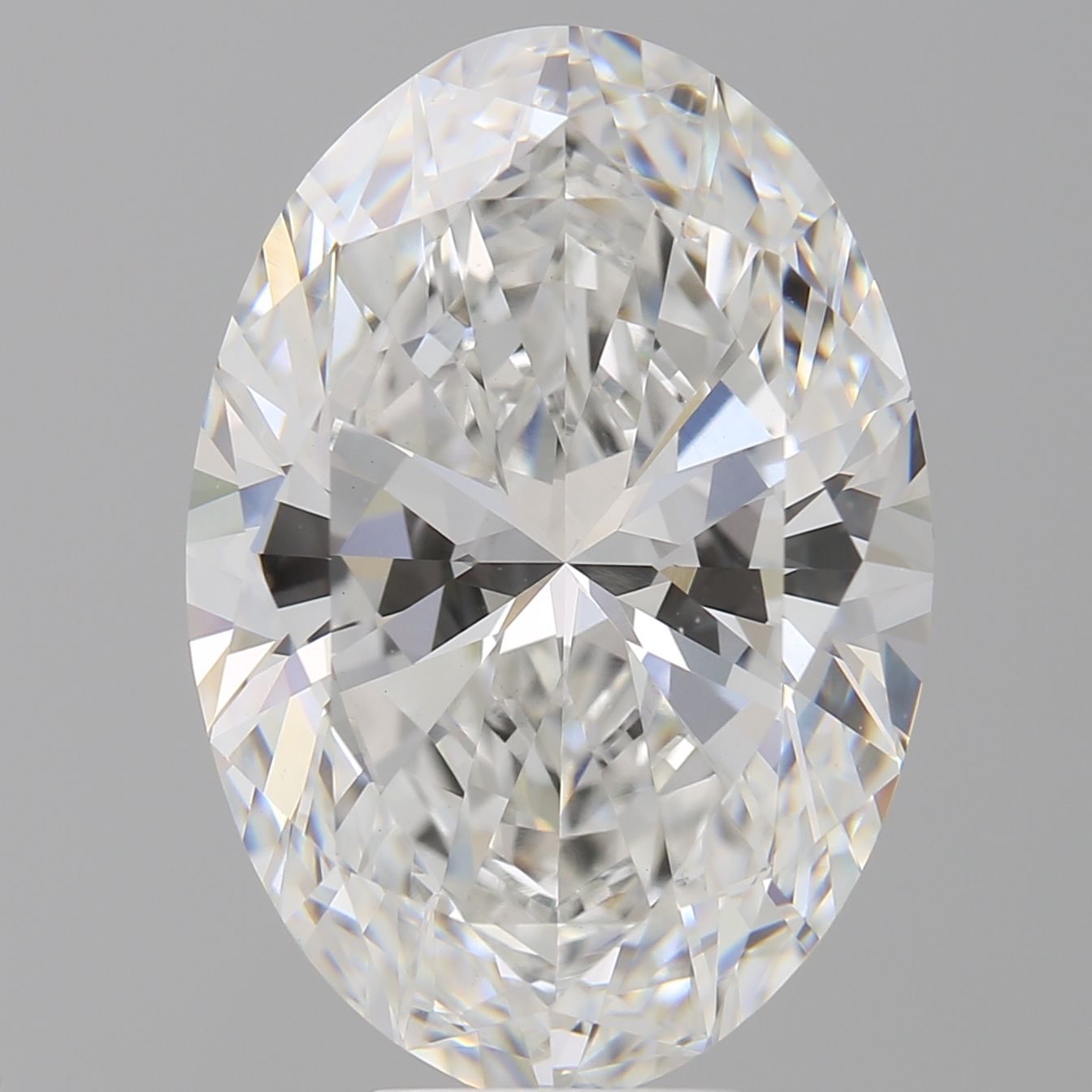 9.07 ct. oval Lab Grown Diamond front image