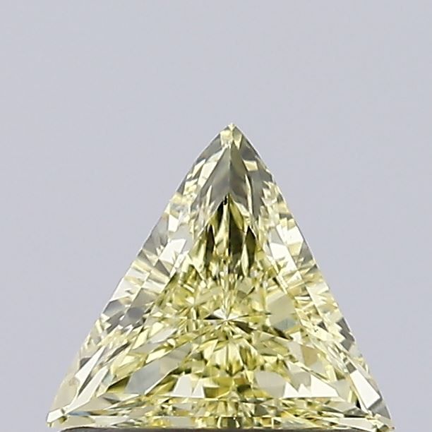 0.46 CT Fancy Light Yellow TRIANGULAR