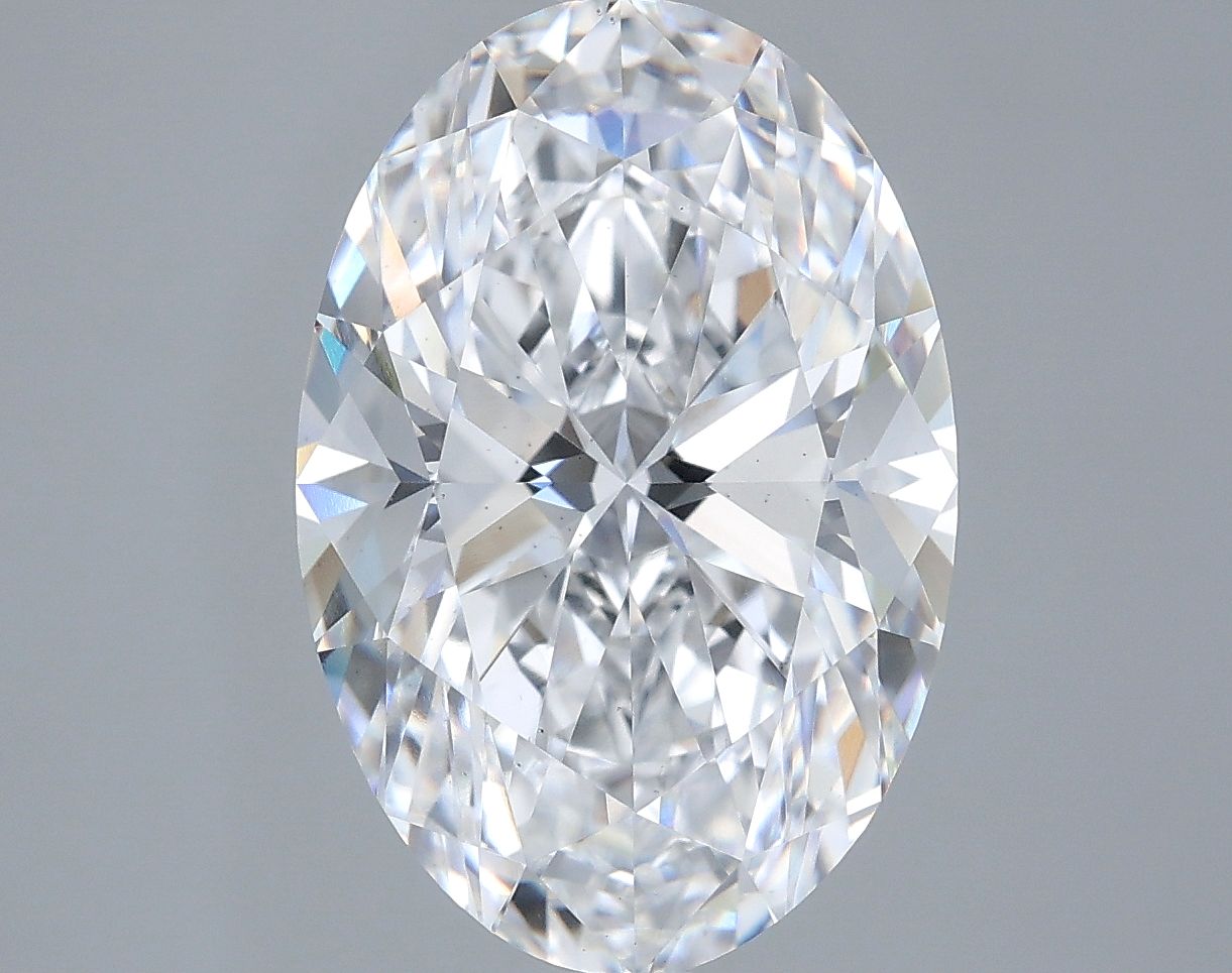 6.03 ct. oval Lab Grown Diamond front image