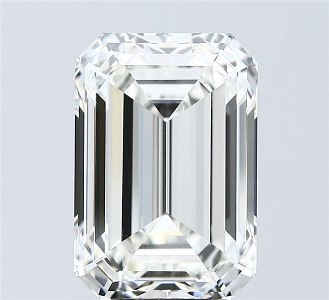 6.03 ct. emerald Lab Grown Diamond front image